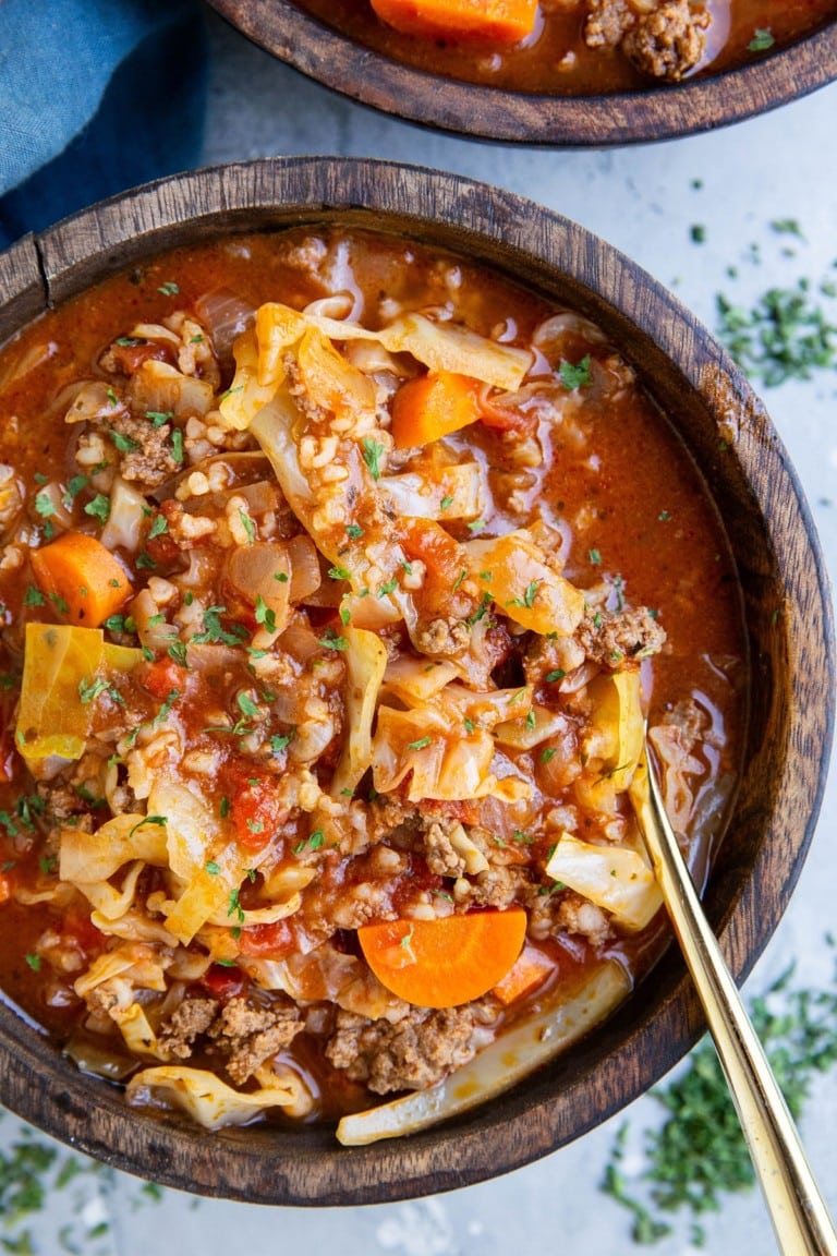 Cabbage Roll Soup The Roasted Root