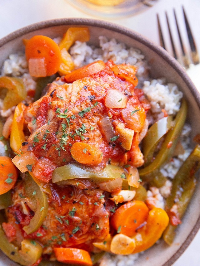 How To Cook Chicken Cacciatore In the T-Fal Electric Pressure Cooker