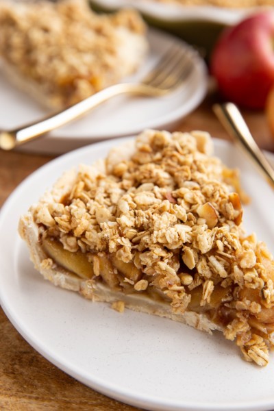 Gluten-Free Apple Pie with Granola Topping - The Roasted Root