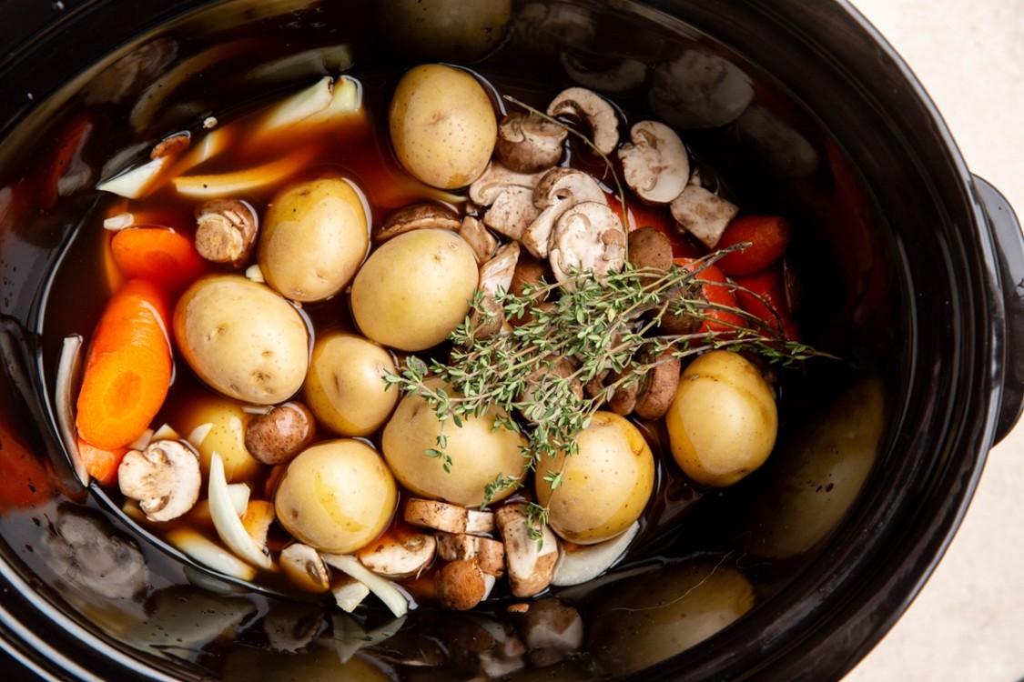Slow Cooker Pork Roast - The Roasted Root