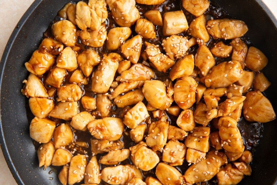 30-Minute Healthy Sesame Chicken - The Roasted Root