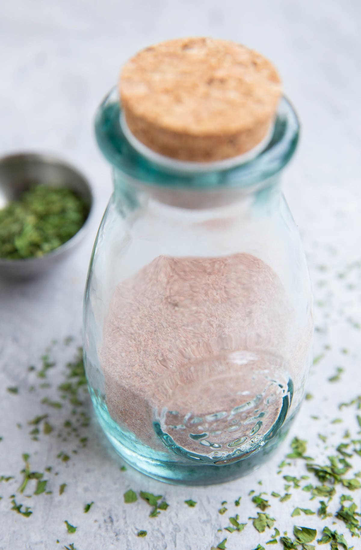 Beef rub in a jar, ready to use.