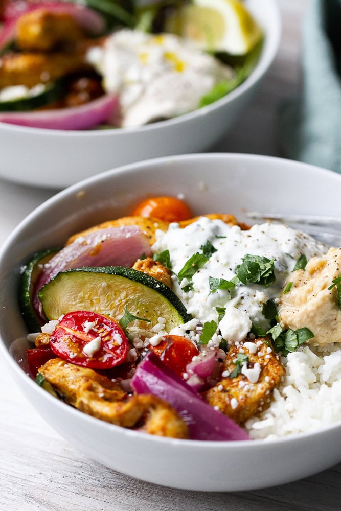 Chicken Shawarma Bowls