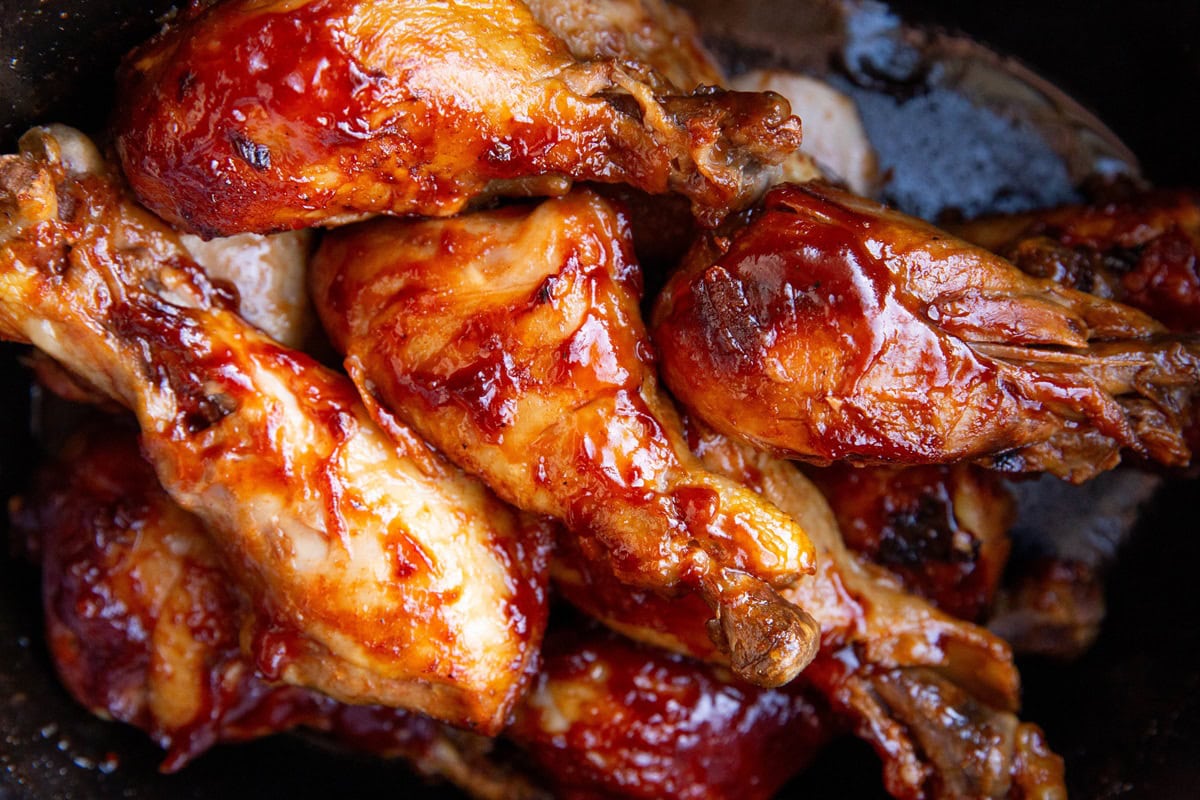 Slow cooker bbq chicken