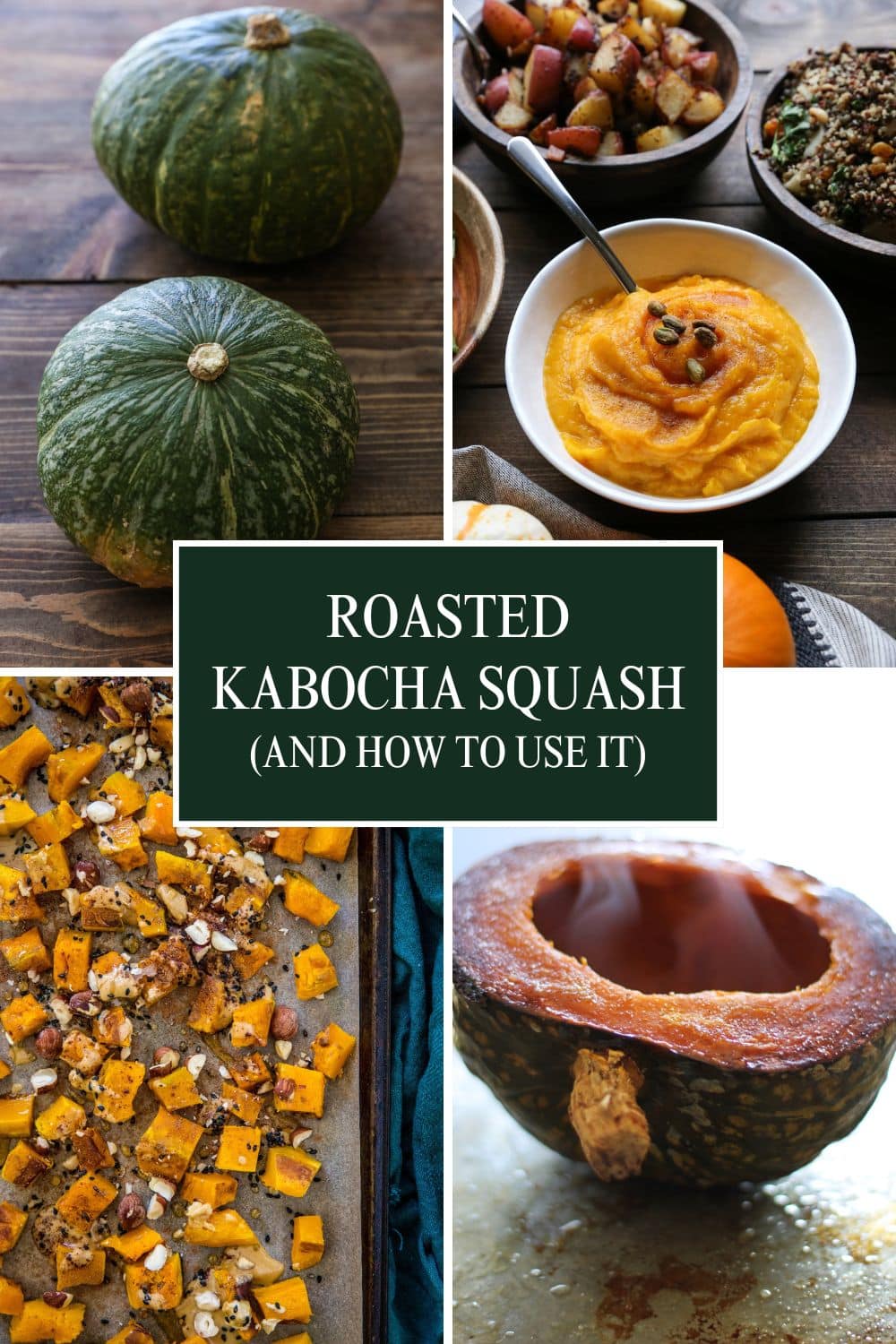 Graphic for roasted kabocha squash